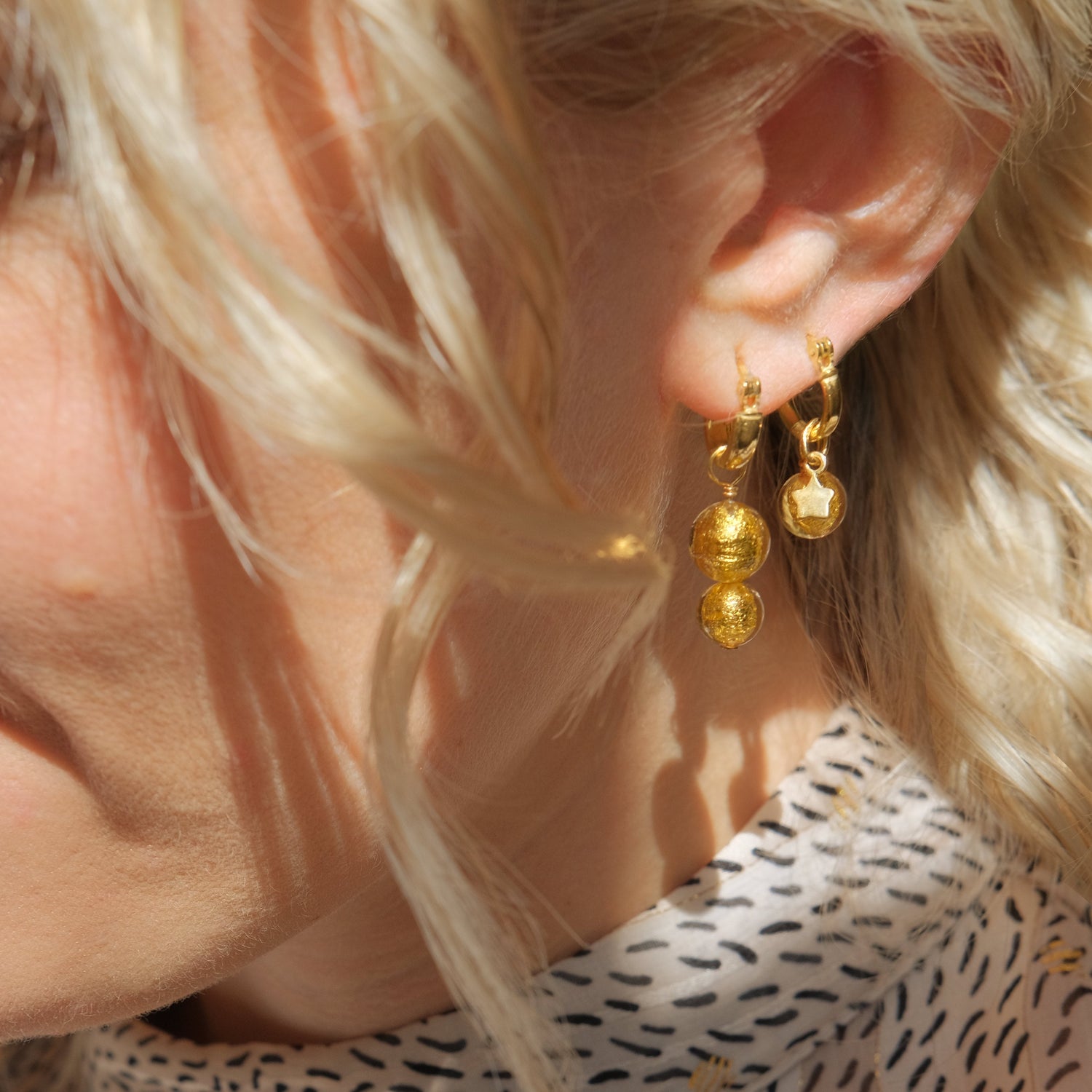 Gold Earrings