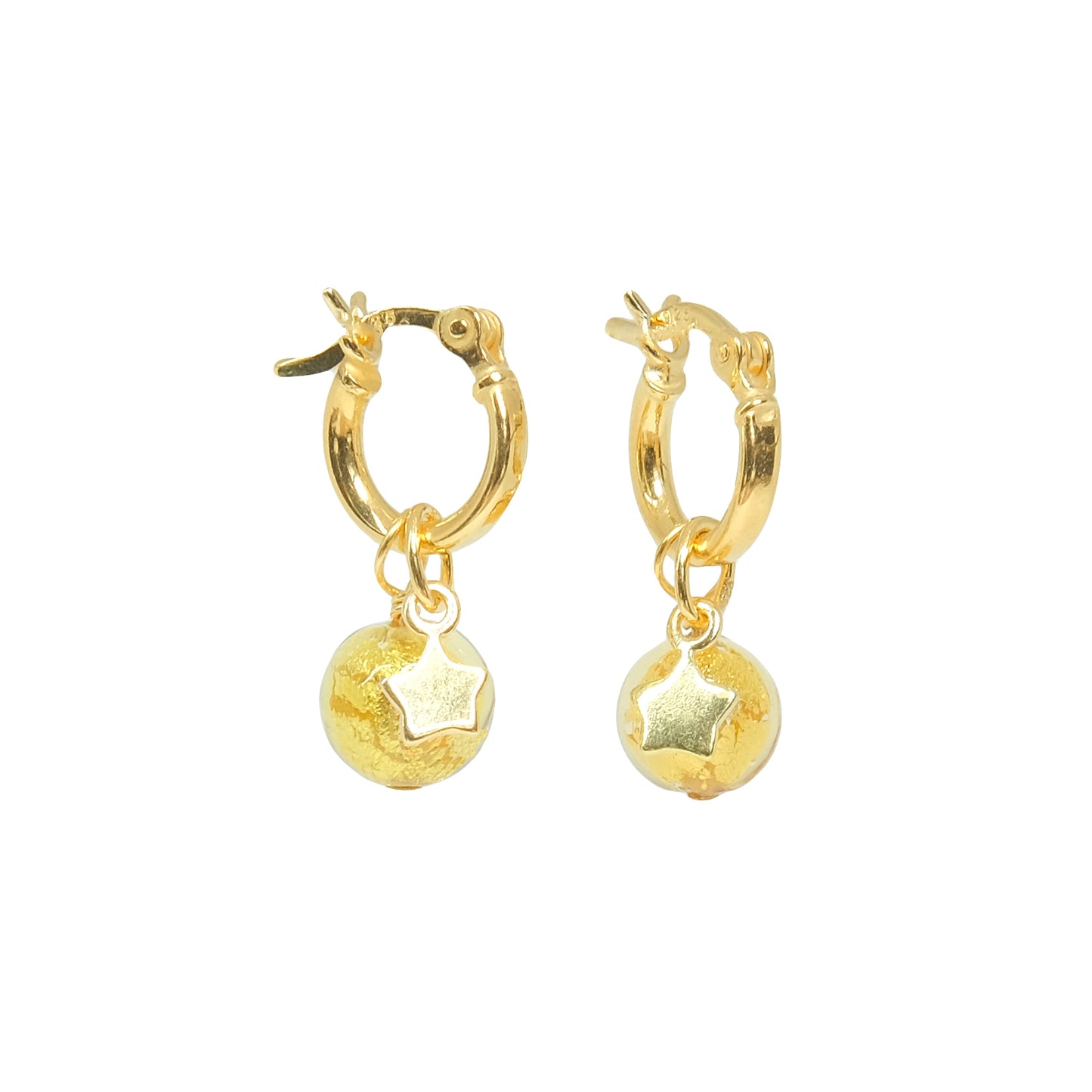 Shine On Huggie Earrings - Gold Vermeil