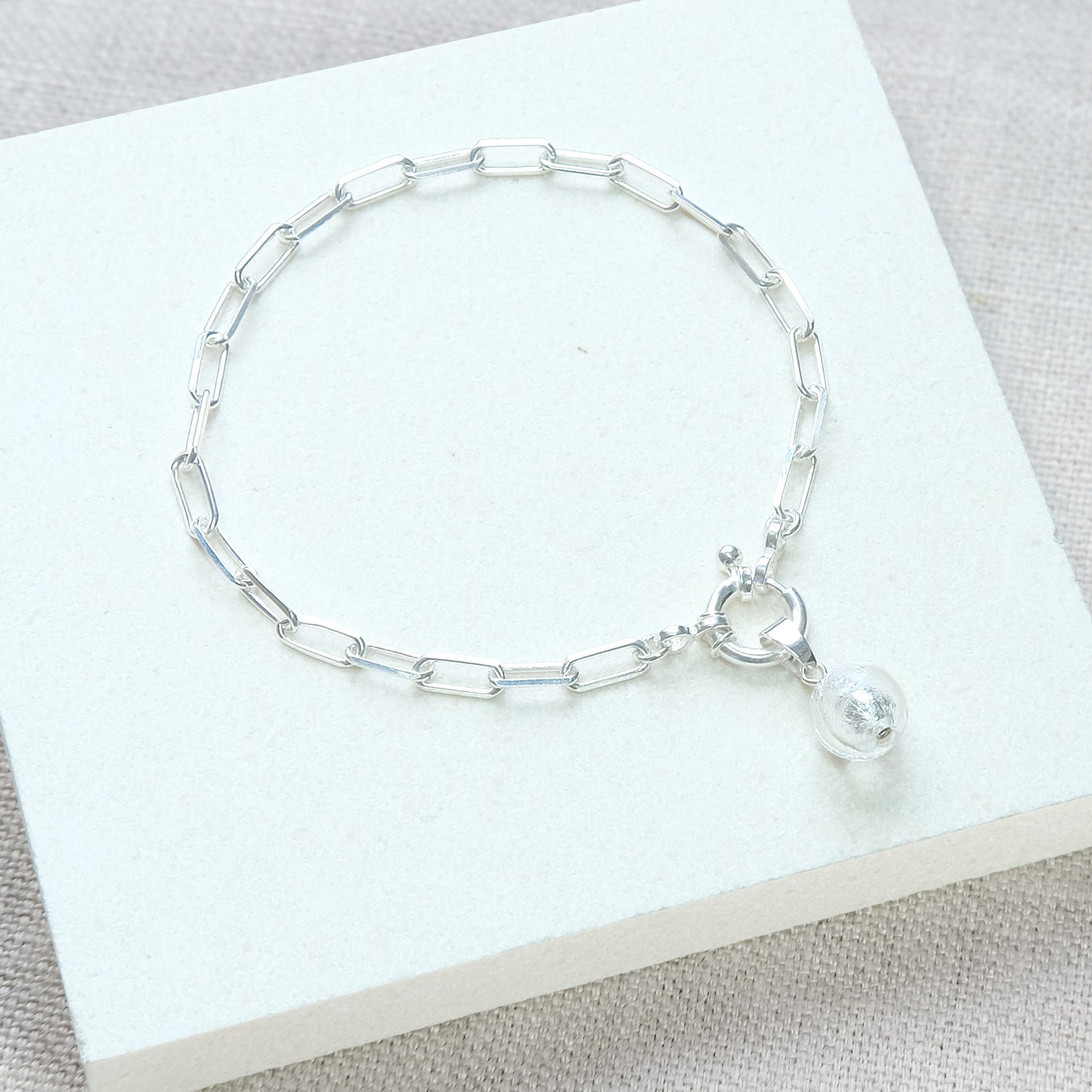 Shine On Pendant Bracelet - Sterling Silver