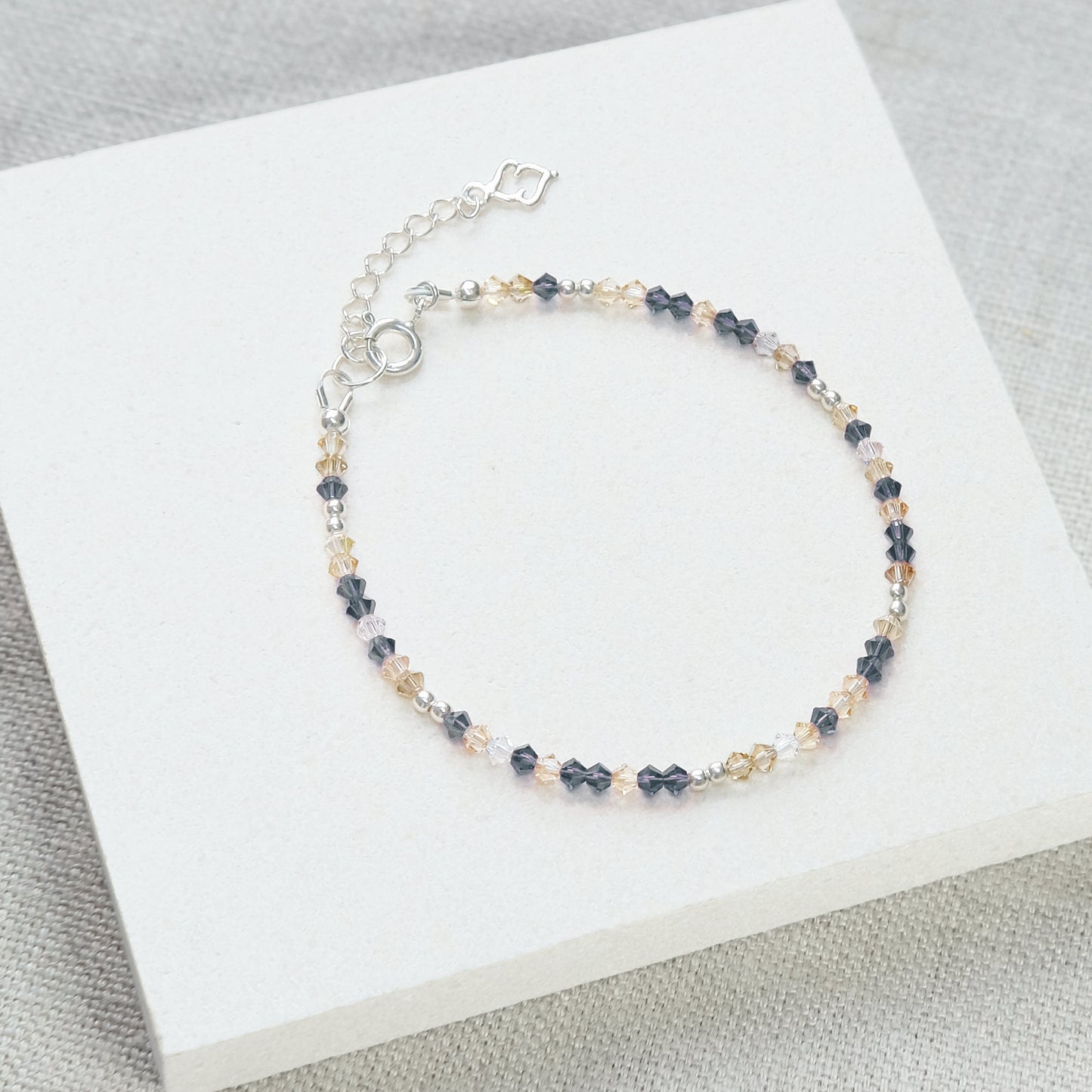 Stardust Bracelet - Dark Blue/Sterling Silver